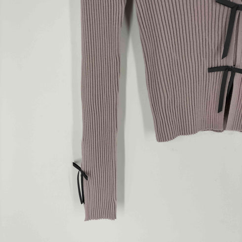 ジルバイジルスチュアート JILL by JILLSTUART リボンニットカーデライクトップス レディース FREE