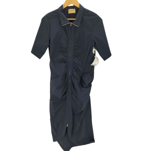 ユナイテッドアローズ UNITED ARROWS ギャザージップ ワンピース レディース 38