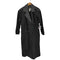 TOGETHER MADE IN HONGKONG フェイクレザー切替 トレンチコート エポレット レディース US:8