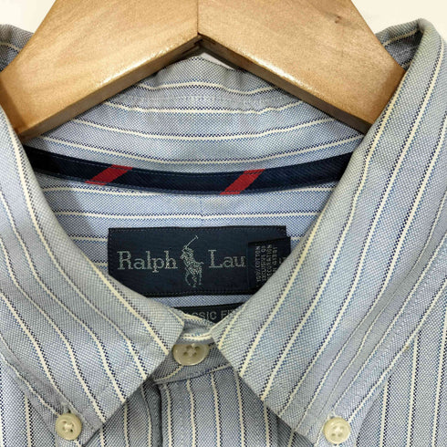 ラルフローレン RALPH LAUREN CLASSIC FIT ワンポイント刺繍ボタンダウンシャツ メンズ XLT