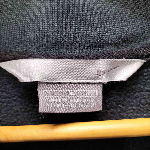 ナイキ NIKE 00s ロゴ刺繍 ハーフジッププルオーバー メンズ JPN:XXL
