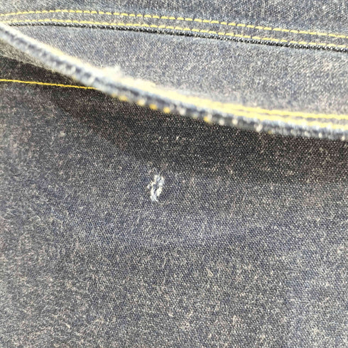 フロント刺繍 インディゴオーバーサイズデニムパンツ BBOY メンズ