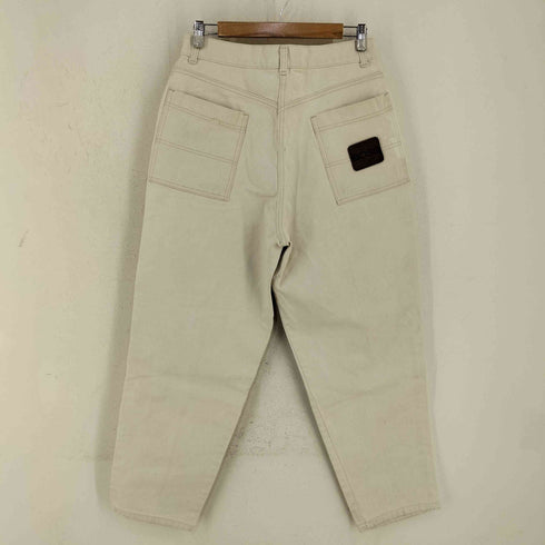 BOSS MADE IN USA 生成り ワイドテーパードデニムパンツ 42TALON メンズ 33 M