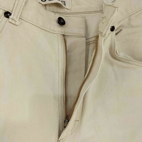 BOSS MADE IN USA 生成り ワイドテーパードデニムパンツ 42TALON メンズ 33 M
