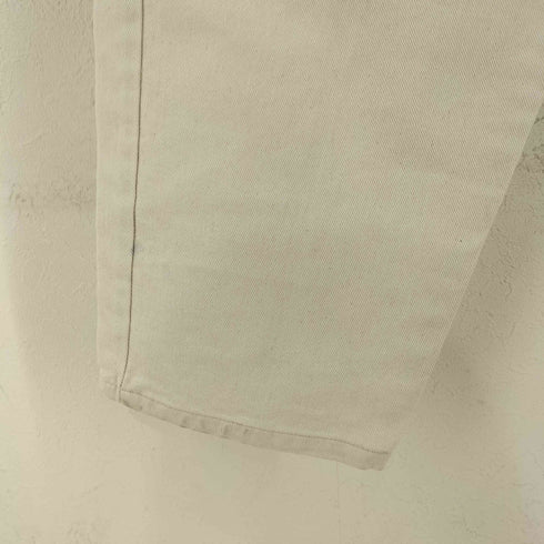 BOSS MADE IN USA 生成り ワイドテーパードデニムパンツ 42TALON メンズ 33 M