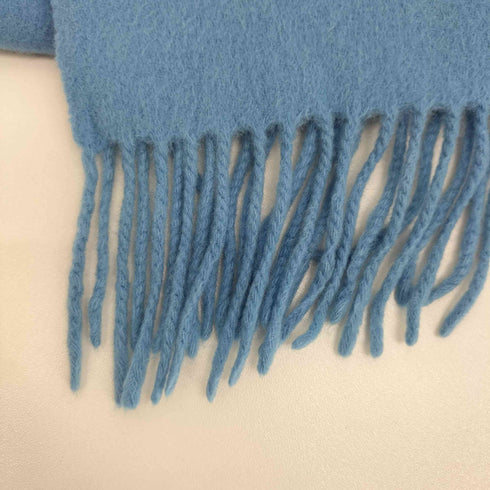 ドイツ製 PURE CASHMERE ピュア カシミヤ フリンジ マフラー レディース