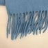 ドイツ製 PURE CASHMERE ピュア カシミヤ フリンジ マフラー レディース