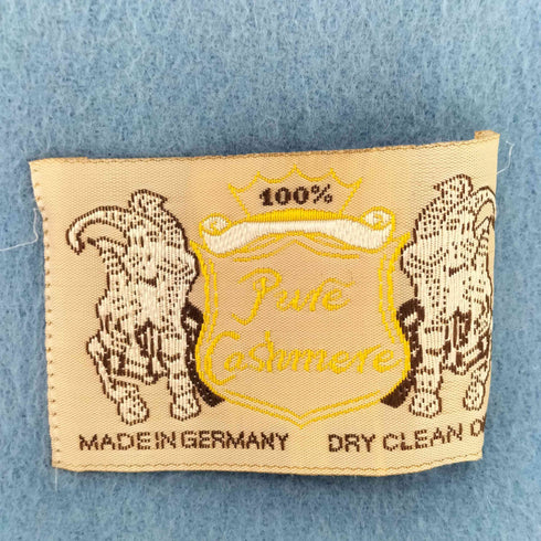 ドイツ製 PURE CASHMERE ピュア カシミヤ フリンジ マフラー レディース