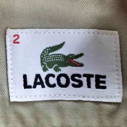 ラコステ LACOSTE ロゴ刺繍 ボタンダウンシャツ メンズ 2