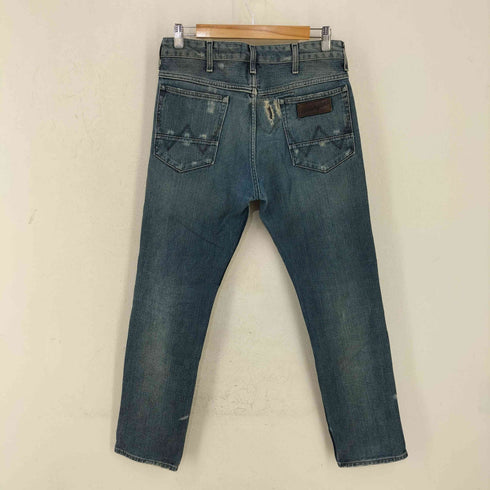ラングラー Wrangler MADE IN TURKEY BEN ボタンフライ ダメージ加工デニムパンツ メンズ W31 L32