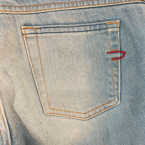 ディーゼル DIESEL 00s MADE IN ITALY ZINK ローライズ ブーツカットデニムパンツ Y2K レディース 28