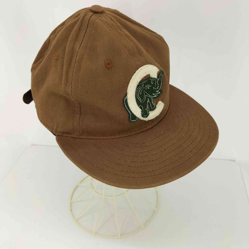 エベッツフィールドフランネルズ Ebbets Field Flannels USA製 アニマルパッチ 6パネル キャップ メンズ