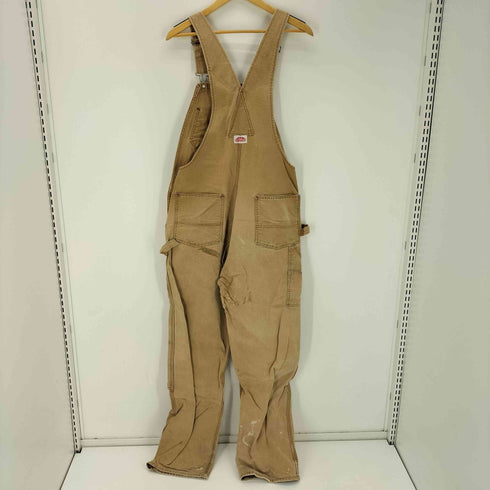 ラウンドハウス ROUND HOUSE ダック地 ダブルニーオーバーオール メンズ