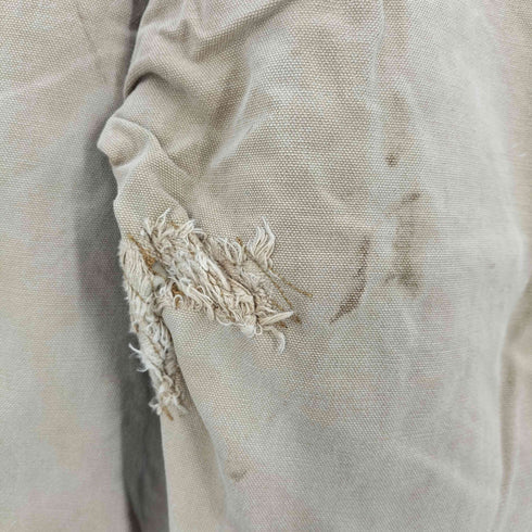 ラウンドハウス ROUND HOUSE ダック地 ダブルニーオーバーオール メンズ