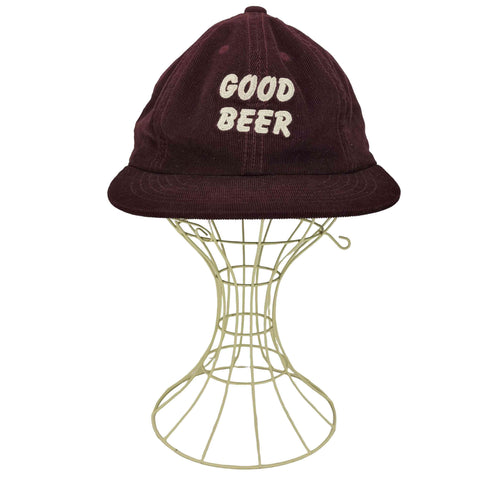 タコマフジレコード TACOMA FUJI RECORDS 21AW GOOD BEER コーデュロイ 6パネル キャップ メンズ 57cm~59cm