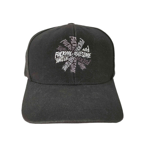 ファッキンオーサム FUCKING AWESOME SPIRAL SNAPBACK CAP ロゴ刺繍 キャップ メンズ