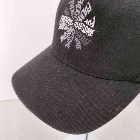ファッキンオーサム FUCKING AWESOME SPIRAL SNAPBACK CAP ロゴ刺繍 キャップ メンズ