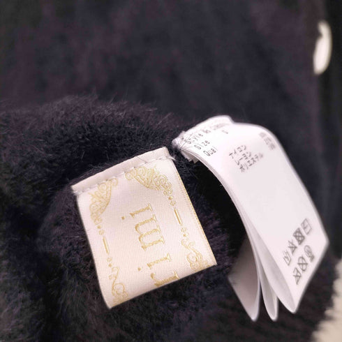 Cherimi オフショルシャギーニットワンピース レディース JPN:S