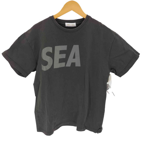 ウィンダンシー WIND AND SEA 22SS ロゴプリントクルーネックTシャツ メンズ import:M