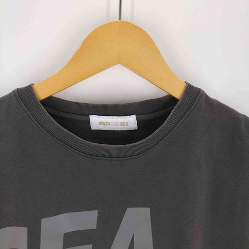 ウィンダンシー WIND AND SEA 22SS ロゴプリントクルーネックTシャツ メンズ import:M