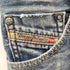 ディーゼルインダストリー Diesel Industry KRAYVER REGULAR SLIM-CARROT テーパードダメージデニムパンツ メンズ W30 L32
