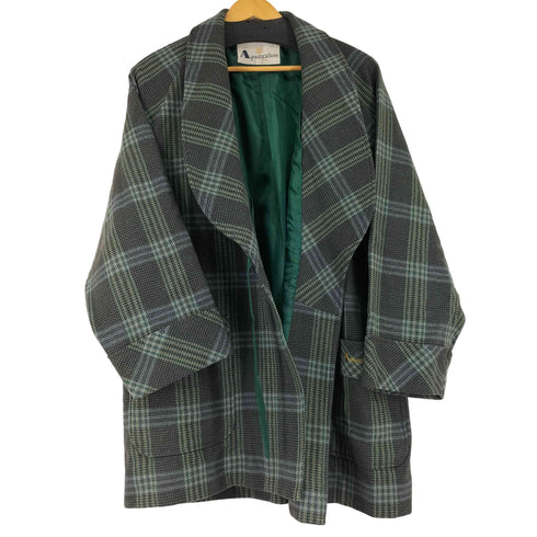 アクアスキュータム AQUASCUTUM チェックテーラードジャケット レディース JPN:M M