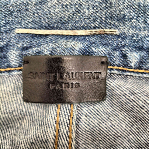 サンローラン Saint Laurent 2018 ダメージデニム メンズ 175/84A