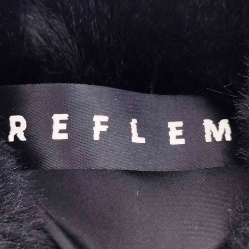 レフレム REFLEM ウサ耳BIGファーパーカー ブラック レディース FREE