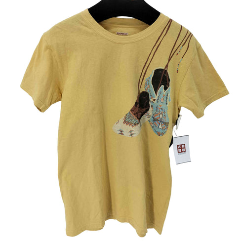 キャピタル KAPITAL ナバホビーズモカシンクルーT メンズ JPN:4