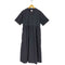 リブインコンフォート live in comfort お出かけ顔の撥水素材シャツワンピース レディース JPN:M