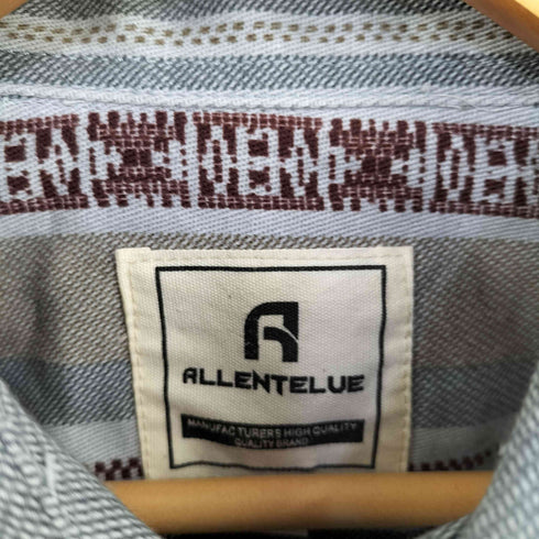 ALLENTELUE エスニック柄L/Sシャツ メンズ JPN:L