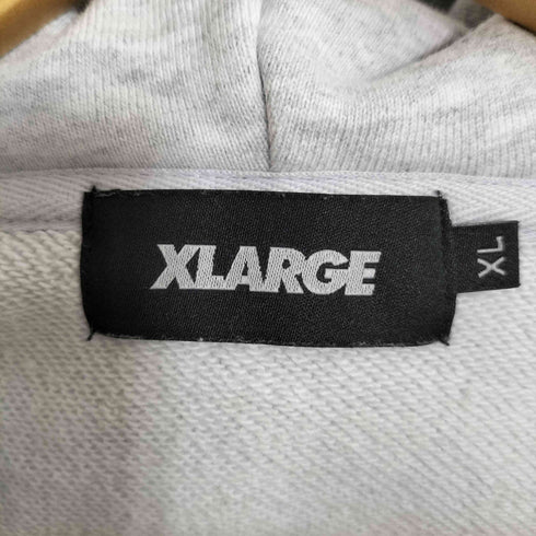エクストララージ XLARGE BACKSIDE SLANTED OG ZIP HOODED SWEATSHIRT ジップアップパーカー メンズ JPN:XL
