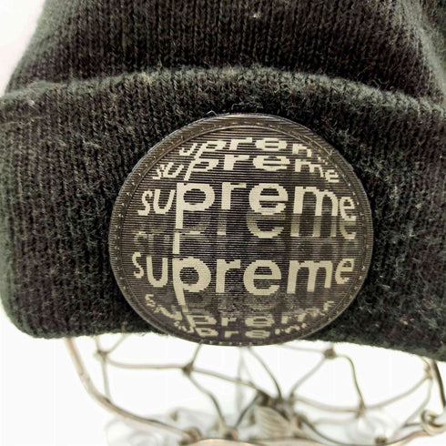 シュプリーム Supreme lenticular patch beanie メンズ