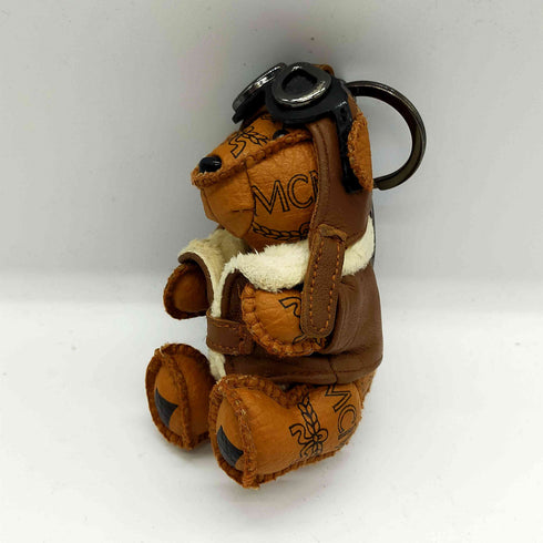 エムシーエム MCM ヴィセトス レザー ベアー ストラップ (Aviator Bear Animal Charm) レディース
