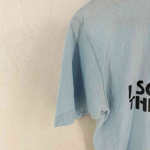 80s I SOLVED THE CUBE. フロントプリント クルーネックTシャツ ルービックキューブ メンズ