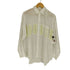 コムデギャルソンシャツ COMME des GARCONS SHIRT アセテート レーヨン フロントデザイン レギュラーカラー長袖シャツ メンズ S