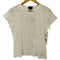 ランバンコレクション LANVIN COLLECTION ラインストーン クルーネック コットン Tシャツ レディース EUR:38