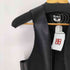 ブラックコムデギャルソン BLACK COMME des GARCONS 19AW ボタンレスフェイクレザーベスト メンズ JPN:S