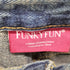 FUNKYFUN ヴィテージライクインディゴフレアデニム Y2K グランジ メンズ JPN:M