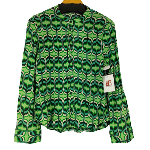 ザラ ZARA PRINTED SHIRT レディース US XL