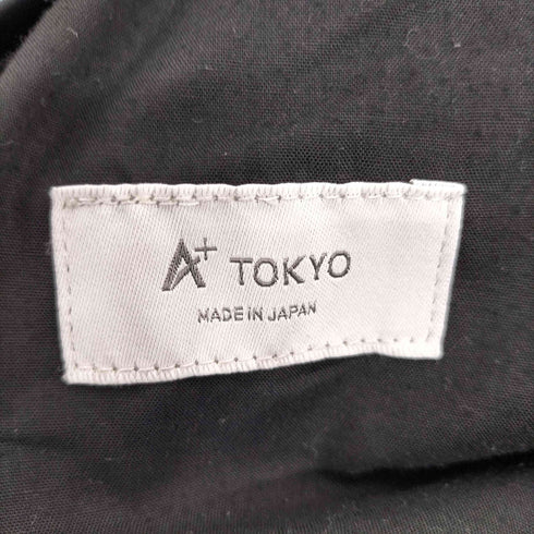 エープラストウキョウ A+TOKYO サイドラインナイロンイージーワイドデニム メンズ JPN:2