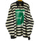 イーエスシーステュディオ ESC STUDIO Stripe over siza polor shirt メンズ