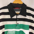 イーエスシーステュディオ ESC STUDIO Stripe over siza polor shirt メンズ