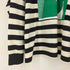 イーエスシーステュディオ ESC STUDIO Stripe over siza polor shirt メンズ