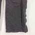 ジップ ブラックワイドデニムパンツ メンズ 3XL