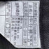 ジップ ブラックワイドデニムパンツ メンズ 3XL