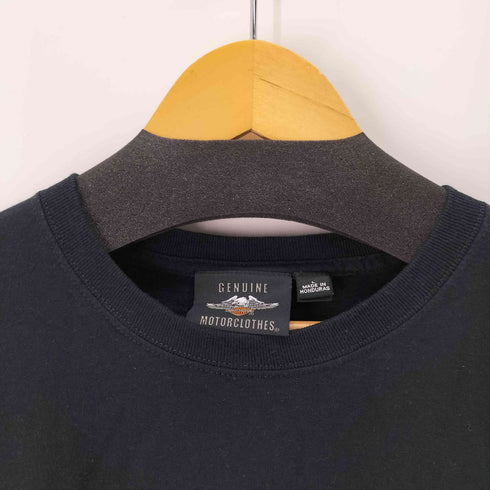 ハーレーダビッドソン HARLEY-DAVIDSON バーズ&スターズ ショートスリーブ Tシャツ メンズ import:L