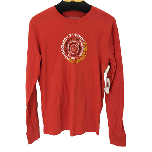 ハーレーダビッドソン HARLEY-DAVIDSON Spiral Graphic Slim Fit Tee メンズ import:M