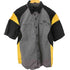 ハーレーダビッドソン HARLEY-DAVIDSON メッシュ切替 半袖ワークシャツ メンズ import:M