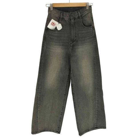 フレイアイディー FRAY I.D 24AW ハイウエストワイドデニムパンツ レディース JPN:0
